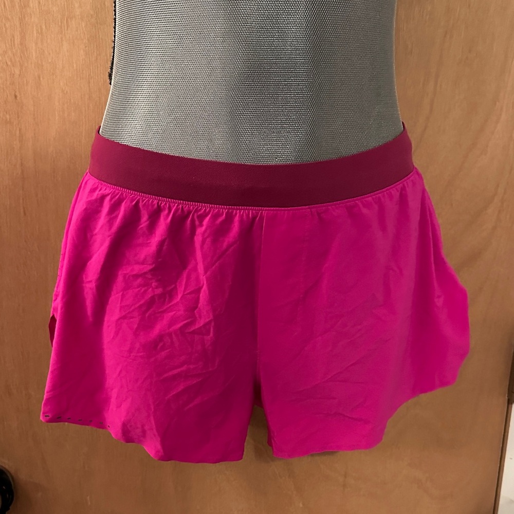 Women's Pink Lululemon Lined Shorts